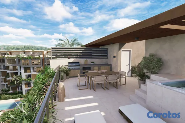 apartamentos - Apartamentos en venta en Punta Cana con Piscina y acceso a playa 7