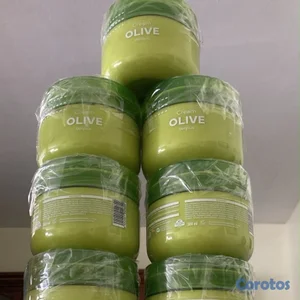 Crema de aceite de oliva para el cuerpo