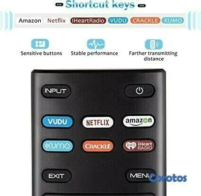 otros electronicos - Control remoto universal, repuesto para control remoto Vizio 6