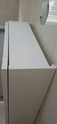 muebles y colchones - Gabinete de baño con espejo IKEA modelo Enhet, imp 5