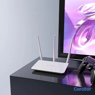 otros electronicos - Router WiFi Tenda F3 N300 de 300 Mbps con 3 Antena 2