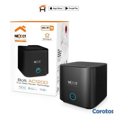 impresoras y scanners - ROUTER WIRELESS MESH NEXXT BOLT AC1200, SISTEMA INALAMBRICO COMPLETO  2
