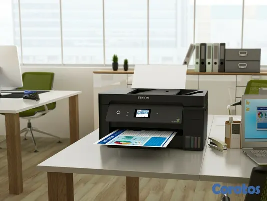 impresoras y scanners - MULTIFUNCIONAL EPSON  IMPRESION 13X19 CON BOTELLA DE TINTA DE FABRICA,L14150 4