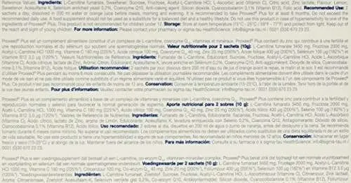 Salud y Equipamiento Médico - Proxeed Plus Fertilidad Masculina 5g Sigma Tau X 30 Packets 3