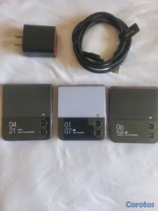 Samsung galaxy flip 4 de 256gb bonitos desbloqueados incluye accesorios 