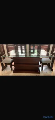 muebles y colchones - Juego de comedor de 6 sillas de buena calidad  3