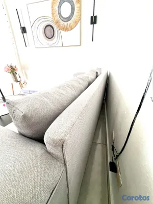 muebles y colchones - vendo bello mueble modular estilo L más mesa de centro  5