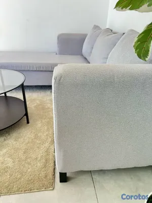 muebles y colchones - vendo bello mueble modular estilo L más mesa de centro  12
