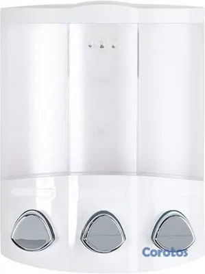 decoración y accesorios - BETTER LIVING PRODUCTS, BLANCO 76354 EURO SERIES TRIO DISPENSADOR DE JABÓN  3