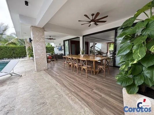 casas - Renta Lujosa Villa 4 Habitaciones Amueblada Punta  7