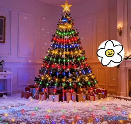 decoración y accesorios - Estrella de Luces de Navidad para Hogar.Hoteles, Negocios Proyectos y Parques 3