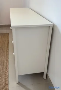 Gavetero IKEA KILBERGET blanco, 6 gavetas