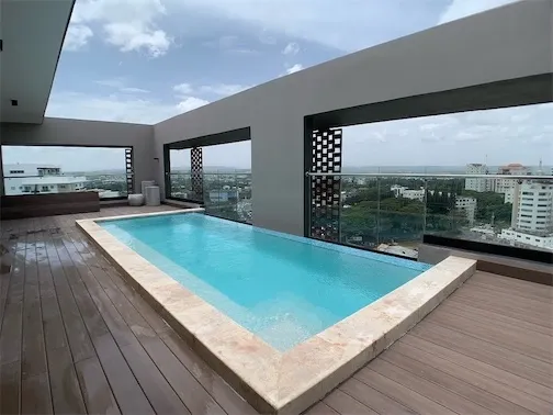 apartamentos - Apartamento en piso alto de venta en La Esmeralda 9