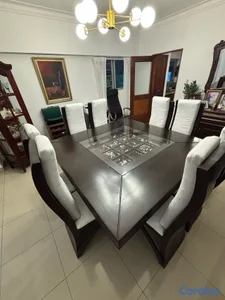juego de comedor caoba 8 sillas