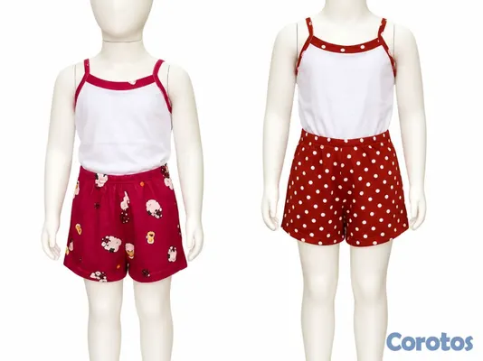 ropa para mujer - piyamas cortas damas y niñas. 13