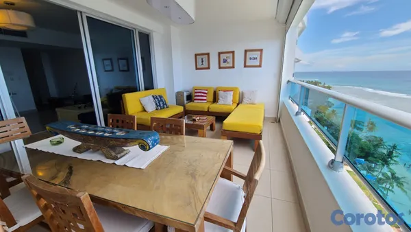 apartamentos - apartamento amueblado frente al mar juan dolio 6