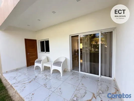 apartamentos - Apartamento 2 hab. con jardín en Playa Bonita, Las Terrenas — amueblado 15