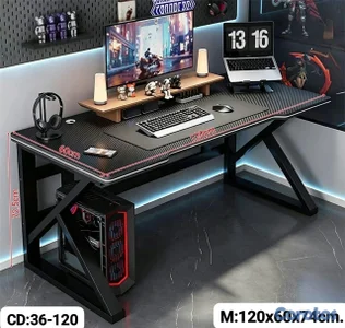 Escritorio Gamer

Material: base de metal y tope de madera
