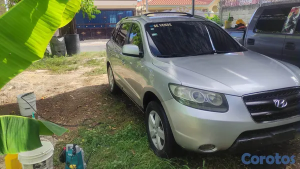 jeepetas y camionetas - 2007 santa fe crdi 4wd 7