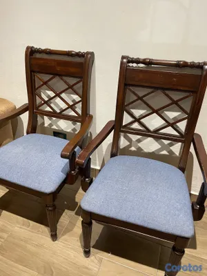 muebles y colchones - Butacas vintage de madera  3