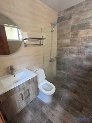 apartamentos - alquiló bella vista con líneas blanca una habitación 1.5 baño paruqoe terraza 6