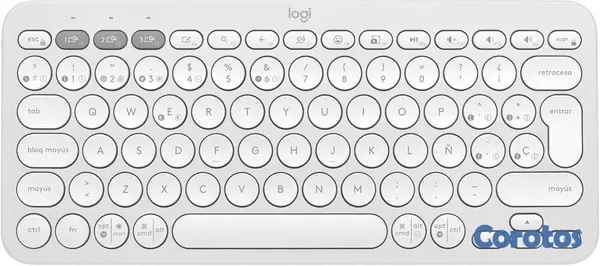 accesorios para electronica - TECLADO LOGITECH PEBBLE KEYS 2 K380S WIRELESS, ESPAÑOL (SPA), USB WIRELESS  3