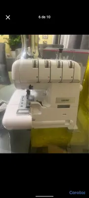 arte y antigüedades - máquina overlock lifetec 4 hilos en venta , corta y cose a la vez  2