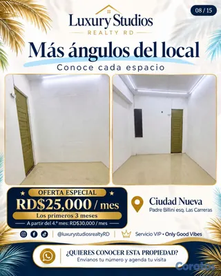 oficinas y locales comerciales - Local Comercial a pocos pasos de la Zona Colonial en el centro de la Ciudad  9