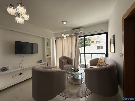 apartamentos - apartamento amueblado de Una habitación Nuevo moderno von piscina  3