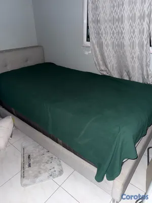 muebles y colchones - VENDO CAMA TWIN  DE ILUMEL SIN COLCHÓN  3