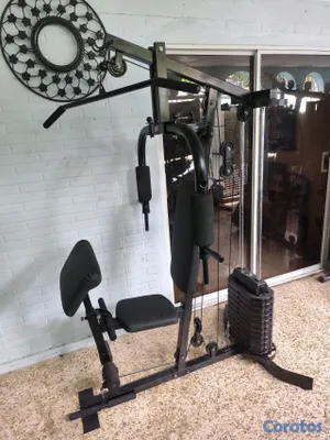 Artículos Deportivos - máquina de ejercicios multifuncional con 150 libras  3