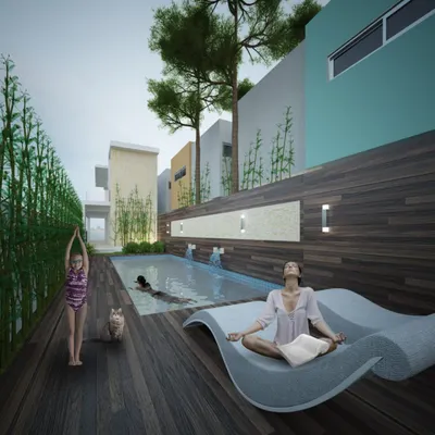 casas - Casas con con piscina y Gimnasio Autopista San Isidro 6