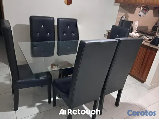 muebles y colchones - Vendo juego de muebles y juego de comedor usados en buen Estado.  5