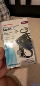 Monitor de Presión Arterial Manual CVS Pharmacy – Nuevo