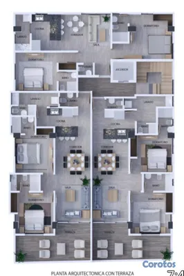 apartamentos - Vistas Panorama DN detrás de Unicaribe prox al mal 8