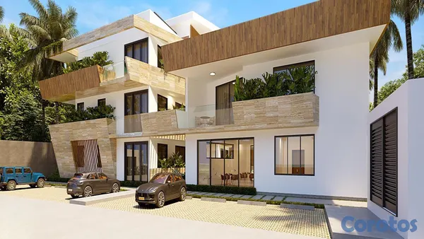 apartamentos - Zoe Residences -  Primera Línea de Playa - Playa Popy - Las Terrenas. 3