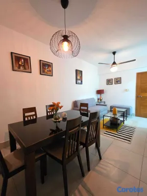 apartamentos - alquiler de apartamento amueblado en el millon  12