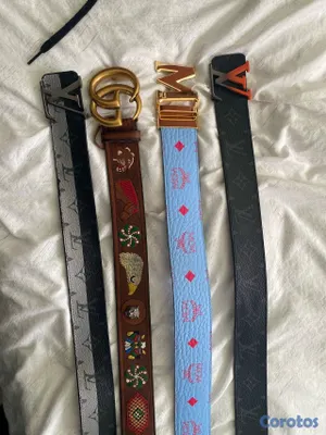 joyas, relojes y accesorios - estoy vendiendo estas 4 correas gucci LV MCM LV y los tenis gucci  4