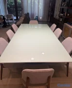 muebles y colchones - COMEDOR DE LUJO EN ROBLE MACIZO DISENO EXCLUSIVO -
