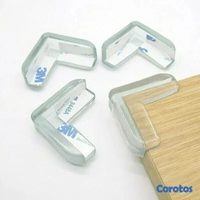 decoración y accesorios - Esquineros de silicona, protector para mesa y vidrio. 3