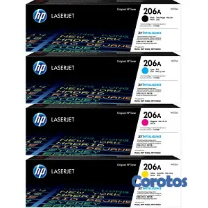 impresoras y scanners - ESPECIAL DE TONER HP 206  ORIGINALES EN TODOS LOS COLORES  2
