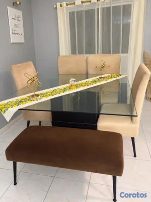 muebles y colchones - VENDO COMEDOR MODERNO  2