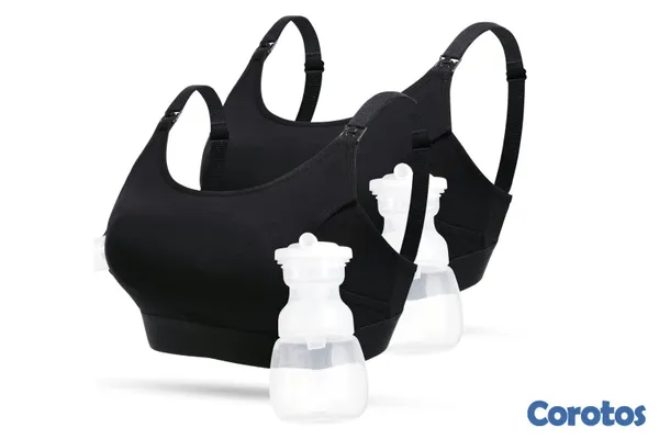 ropa para mujer - Set de sostenes de lactancia y para pumpear marca  2