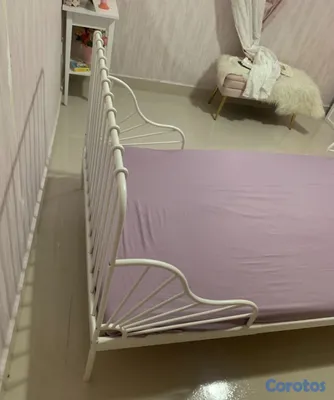 muebles y colchones - cama para niña en hierro 5