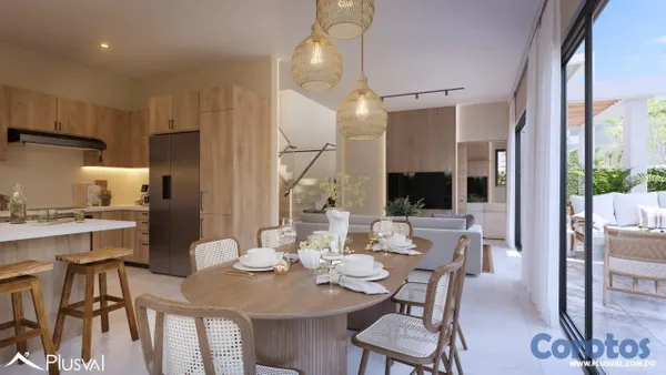 casas vacacionales y villas - Villa en venta White Sands de 3hab, con 2 niveles y de 162 m² de construccion 2