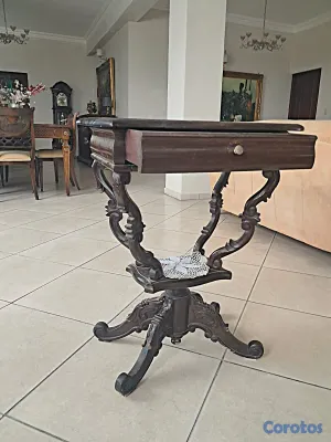 muebles y colchones - Mesa de centro inglesa con cajones 2
