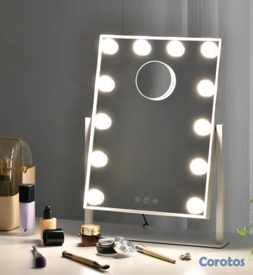 joyas, relojes y accesorios - espejo de maquillaje para vanity, nuevos  3