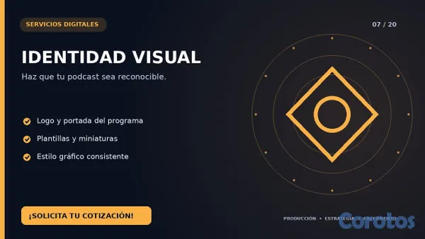 servicios profesionales - PRODUCCIÓN Y GESTION DE PODCAST  2