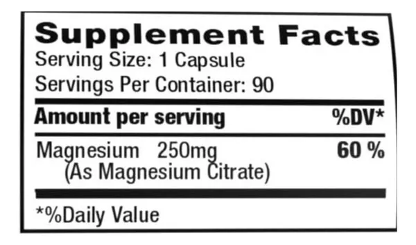 Salud y Equipamiento Médico - Citrato Magnesio 250mg Md.life - U - Unidad A $2299 2