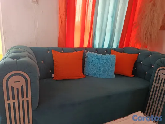 muebles y colchones - se vende este juego de muebles en excelente condiciones  3
